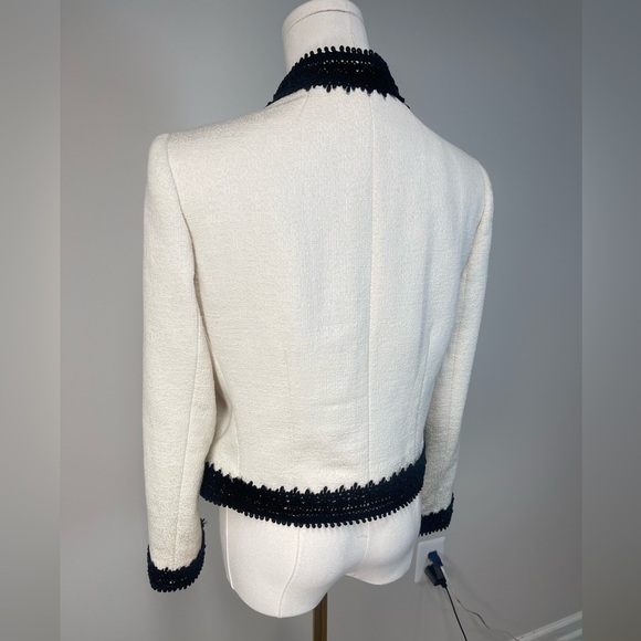 Alice + Olivia White and Black Blazer - Picture 12 of 14